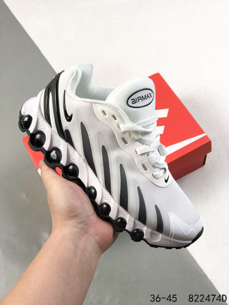 真标带半码! 耐克 Nike Air Max DN8 全掌气垫科技运动跑步鞋FQ7860-005.鞋款采用醒目渐变织物和动态波浪状结构鞋面,搭配黑色中底和外底,以及迷你黑色 Swoosh 标志,采用 8 根压柱 Dynamic Air 气柱,将从鞋跟到脚尖的“Dynamic Air”系统直接配置在橡胶的外底上,尽可能缩短与地面的距离,实现平滑的体重移动,即刻上脚,享受非凡运动体验.环保纤维革饰片组合网眼布鞋面,耐弯折热塑框架支撑鞋身.中底搭载EVA轻量缓震,前掌和后跟配备了 Air Zoom 气垫单元.正确后跟TPU加固,鞋子引入了全掌 ReactX 泡绵中底.核心在于其八腔气垫结构.根据不同部位设定的气压值.鞋面的设计联想到上世纪末至的Air Max. 货号: FQ7860 如图 ID:822474D