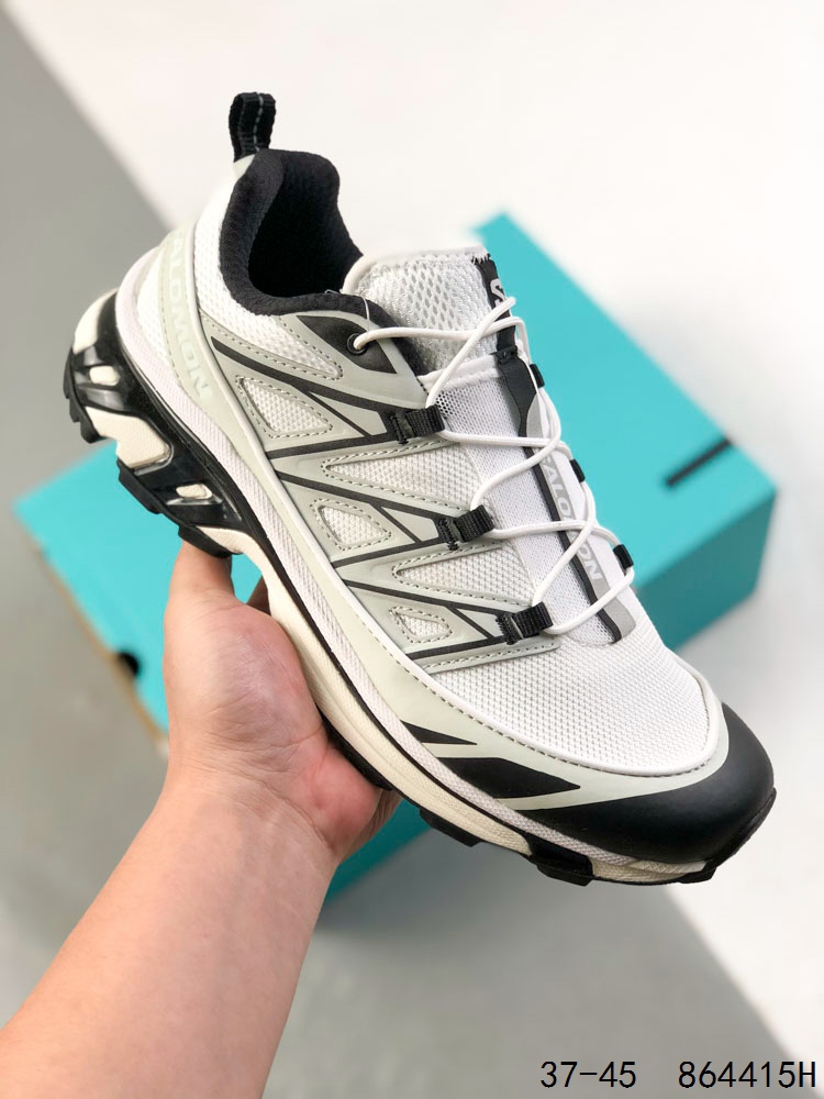 💰240 公司级带半码！ 萨洛蒙 Salomon XT-6 GTX欧索莱环保去臭环型组合鞋垫，三层双层组合橡胶ACS科技全地形锯齿防滑大底 先行系列低帮城市越野机能透气休闲运动鞋 ID：864415H