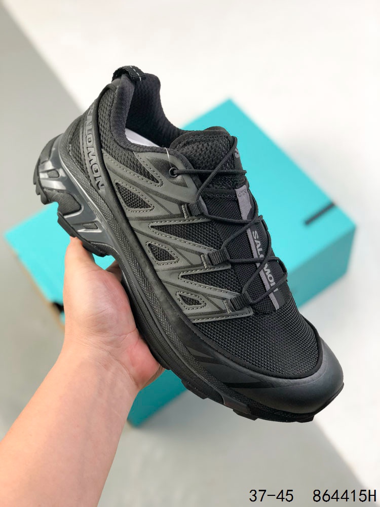 💰240 公司级带半码！ 萨洛蒙 Salomon XT-6 GTX欧索莱环保去臭环型组合鞋垫，三层双层组合橡胶ACS科技全地形锯齿防滑大底 先行系列低帮城市越野机能透气休闲运动鞋 ID：864415H