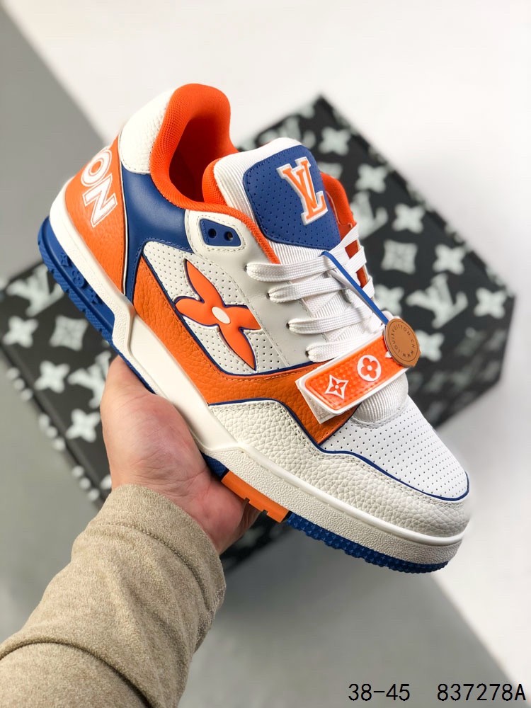 💰380
LV路易威登Louis vuitton Trail Sneaker Low 涂鸦色 休闲运动文化百搭篮球板鞋 致TPR光泽鞋底#耐弯折滴塑支持片#鞋垫嵌入超软脚感乳胶材质的篮球鞋
Size:如图所示
ID:837278A