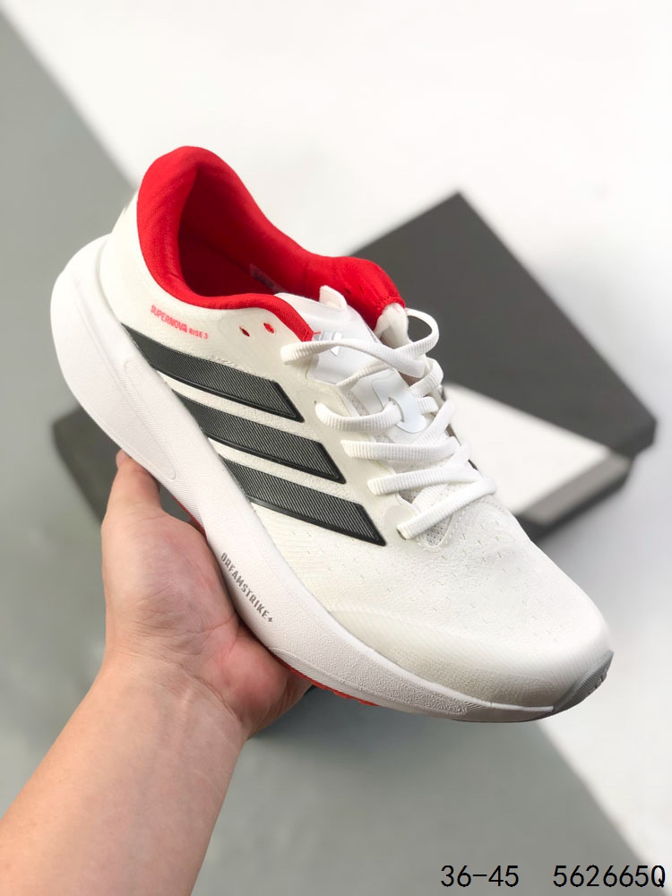 💰150
公司级✅Adidas Supernova Rise 3 阿迪达斯 减震回弹 运动透气休闲跑步鞋
货号:JR7472
尺码:36 36.5 37 38 38.5 39 40 40.5 41 42 42.5 43 44 45
ID:562665Q