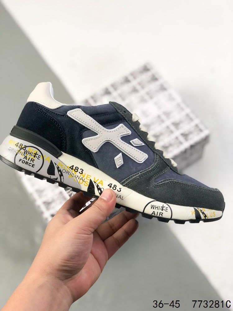 💰180
意大利高奢鞋履品牌·普瑞米亚达/Premiata 低帮百搭休闲鞋 PREMIATA依据国际高标准 使用意大利面料和精致皮革制造运动鞋 此外，根据不同的型号 采用世界各地优质技术供应商提供的鞋底 PREMIATA致力于将传统制鞋方法 以及高科技研发成果融入鞋履设计中 这个创立于1885年的制鞋品牌 通过对历史进行现代演绎 以极度热忱和无限创意打造出一款款鞋履作品 是顶级意大利手工艺代表 
尺码：如图
ID:773281C