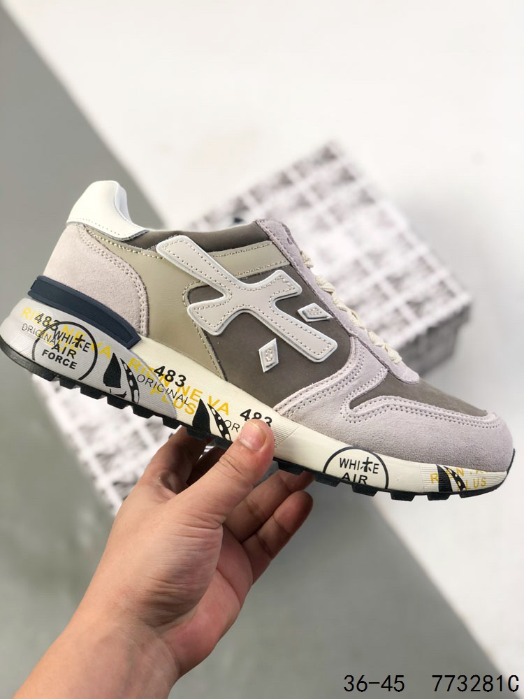 💰180
意大利高奢鞋履品牌·普瑞米亚达/Premiata 低帮百搭休闲鞋 PREMIATA依据国际高标准 使用意大利面料和精致皮革制造运动鞋 此外，根据不同的型号 采用世界各地优质技术供应商提供的鞋底 PREMIATA致力于将传统制鞋方法 以及高科技研发成果融入鞋履设计中 这个创立于1885年的制鞋品牌 通过对历史进行现代演绎 以极度热忱和无限创意打造出一款款鞋履作品 是顶级意大利手工艺代表 
尺码：如图
ID:773281C