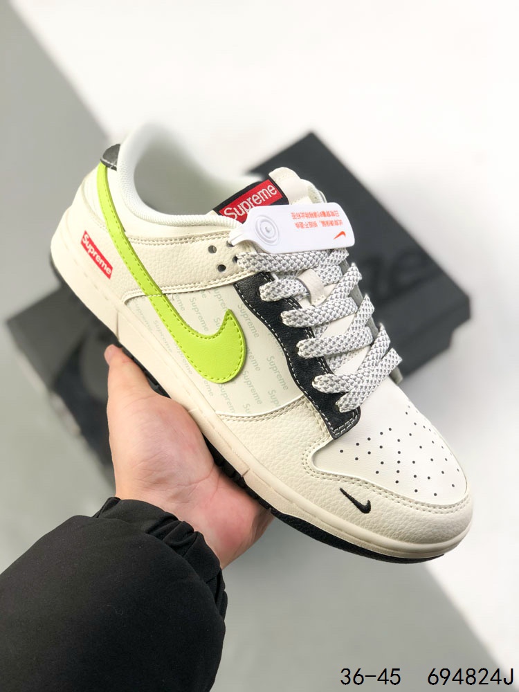 💰260
公司级带半码!
耐克Nike SB Dunk Low 联名 复古低帮休闲运动滑板板鞋。采用脚感柔软舒适ZoomAir气垫,有效吸收滑板等极限运动在落地时带来的冲击力,为街头运动者们提供更好的保护
ID:694824J