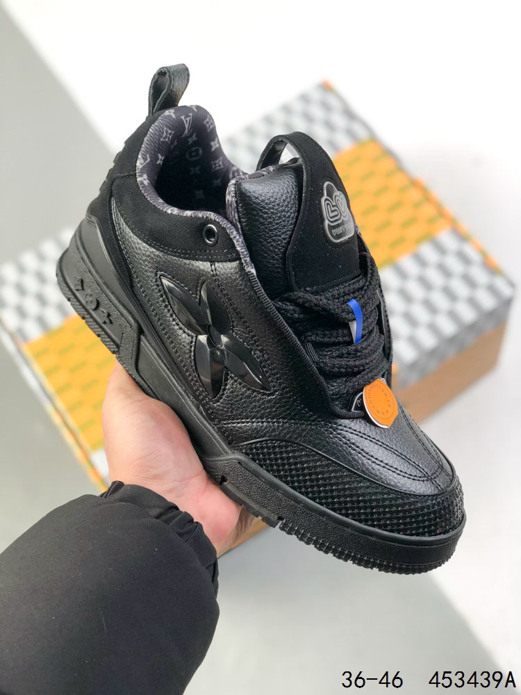 💰190
帝王版!LV路易威登Louis vuitton Trail Sneaker Low 水钻颗粒 休闲运动文化百搭篮球板鞋 致TPR光泽鞋底#耐弯折滴塑支持片#鞋垫嵌入超软脚感乳胶材质的篮球鞋
ID:453439A