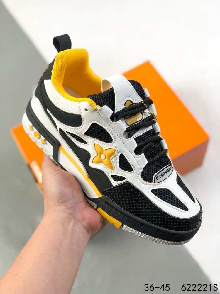 🈴️💰130
LV路易威登Louis vuitton Trail Sneaker Low休闲运动文化百搭篮球板鞋 致TPR光泽鞋底#耐弯折滴塑支持片#鞋垫嵌入超软脚感乳胶材质的篮球鞋
ID:622221S
