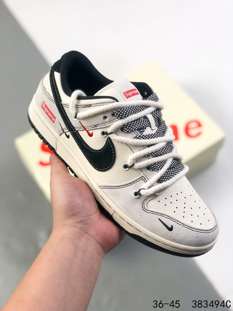 💰190
公司级带半码!
耐克Nike SB Dunk Low 联名 绑绳 复古低帮休闲运动滑板板鞋。采用脚感柔软舒适ZoomAir气垫,有效吸收滑板等极限运动在落地时带来的冲击力,为街头运动者们提供更好的保护
ID:383494C