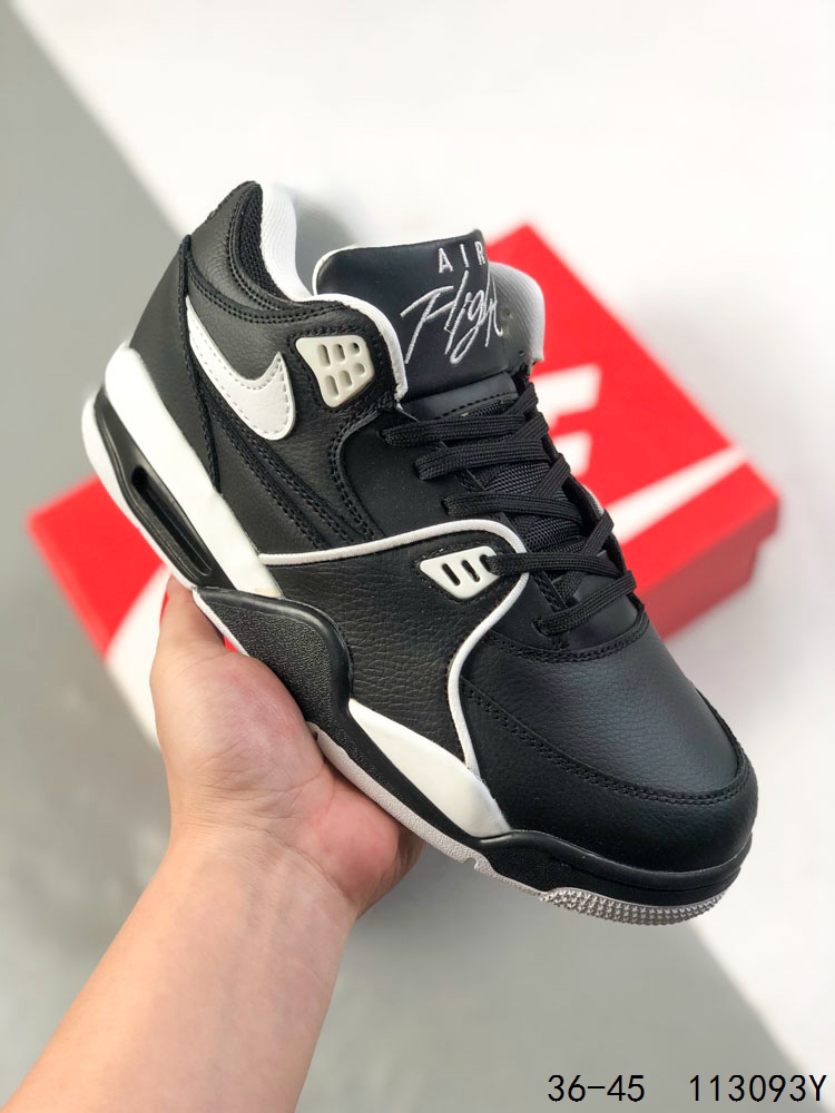 💰170
真标带半码！
耐克Air Flight 89运动鞋· AJ4兄弟款系列 篮球鞋 重塑80年代后期非凡篮球战靴的经典风范,利落皮革结构搭载卓越缓震系统,重现传世经典的卓越性能。取用皮革与合成材质组合鞋面,简约利落潮流运动 
ID:113093Y