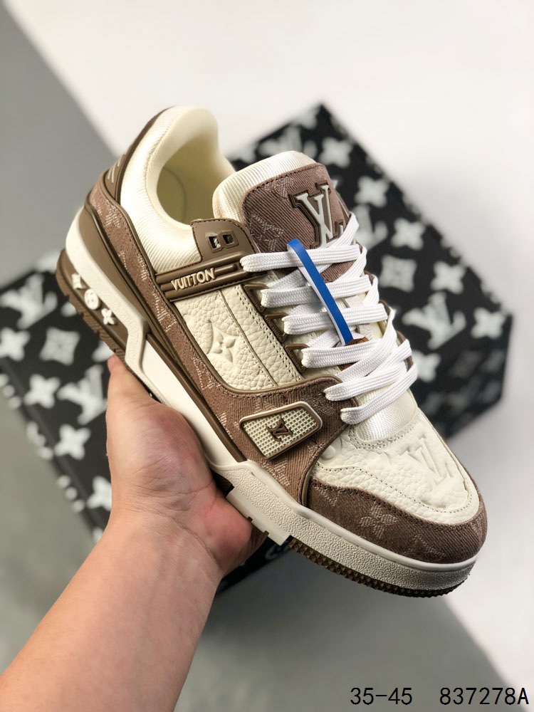💰380
LV路易威登Louis vuitton Trail Sneaker Low 涂鸦色 休闲运动文化百搭篮球板鞋 致TPR光泽鞋底#耐弯折滴塑支持片#鞋垫嵌入超软脚感乳胶材质的篮球鞋
Size:如图所示
ID:837278A