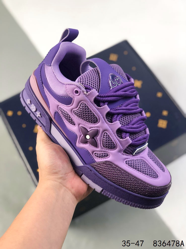 💰340
LV路易威登Louis vuitton Trail Sneaker Low 涂鸦色 休闲运动文化百搭篮球板鞋 致TPR光泽鞋底#耐弯折滴塑支持片#鞋垫嵌入超软脚感乳胶材质的篮球鞋
Size:如图所示
ID:836478A