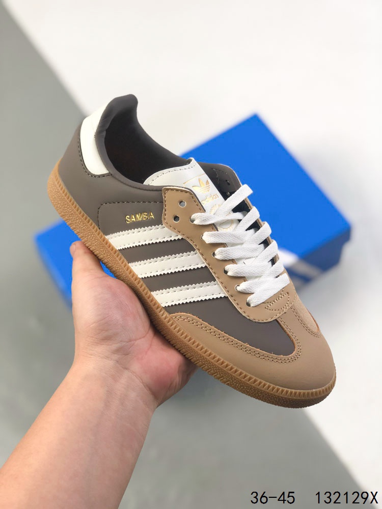 🈴️ 💰125
真标带半码!
阿迪达斯/三叶草Adidas Samba Vegan OG桑巴舞系列绅士德训足球风百搭低帮休闲运动板鞋
ID:132129X