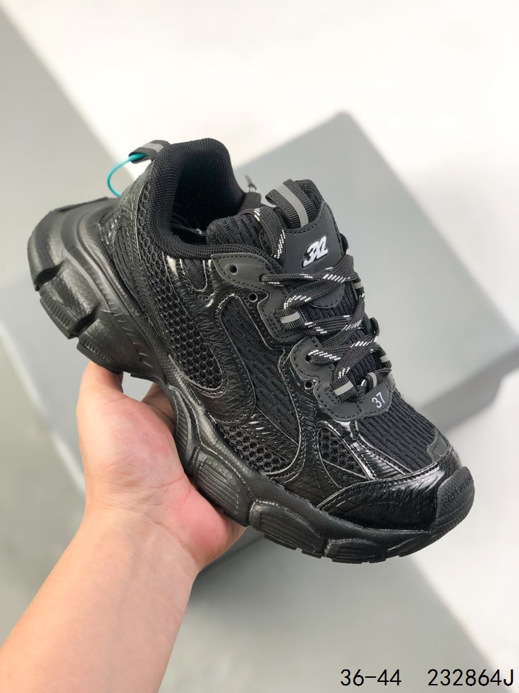 公司级!Balenciaga Runner Kith Four.Color 巴黎世家3XL系列 潮流复古休闲鞋#全新磨具开模 原版原装大盒 还原官方配置 尺码:如图 ID:232864J