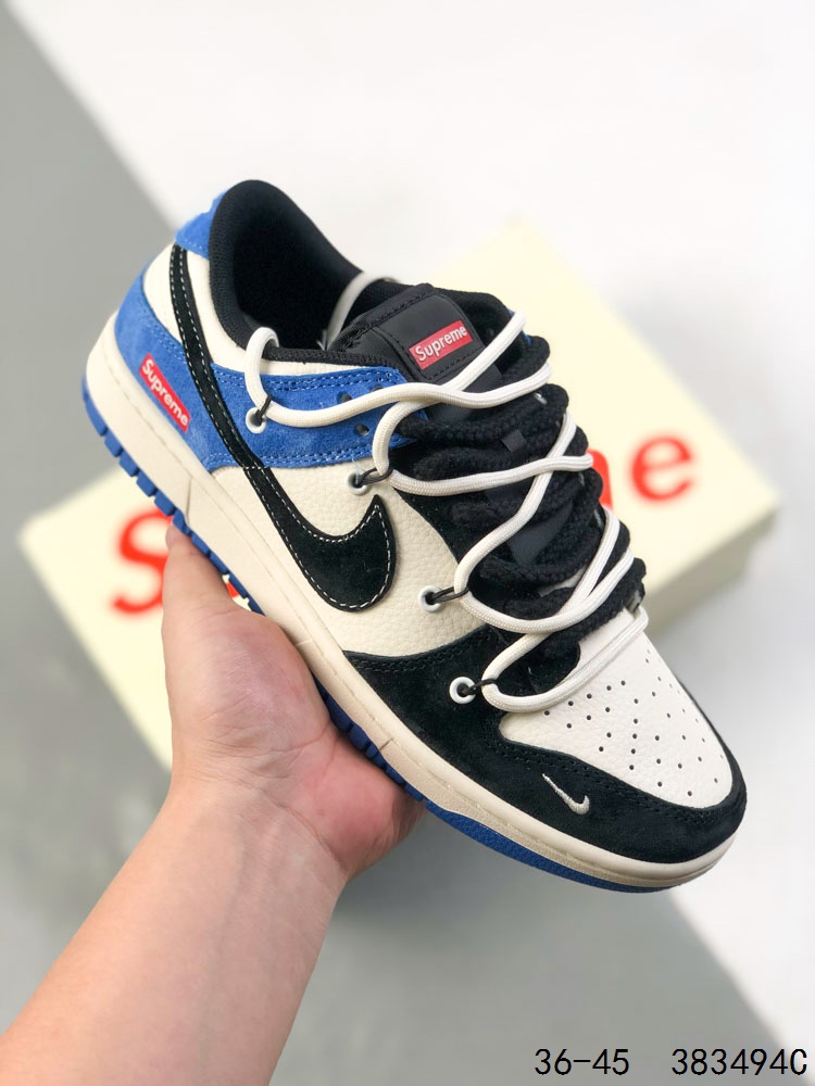 🈴️ 💰190
公司级带半码!
耐克Nike SB Dunk Low 联名 绑绳 复古低帮休闲运动滑板板鞋。采用脚感柔软舒适ZoomAir气垫,有效吸收滑板等极限运动在落地时带来的冲击力,为街头运动者们提供更好的保护
ID:383494C