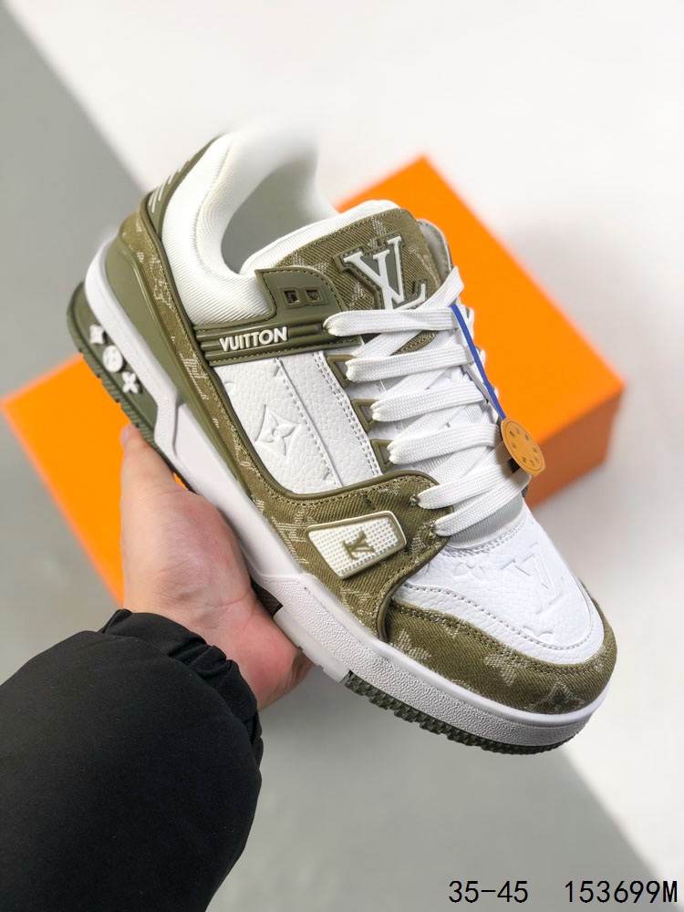 🈴️ 💰200
公司级!LV路易威登Louis vuitton Trail Sneaker Low 休闲运动文化百搭篮球板鞋 致TPR光泽鞋底#耐弯折滴塑支持片#鞋垫嵌入超软脚感乳胶材质的篮球鞋
ID:153699M