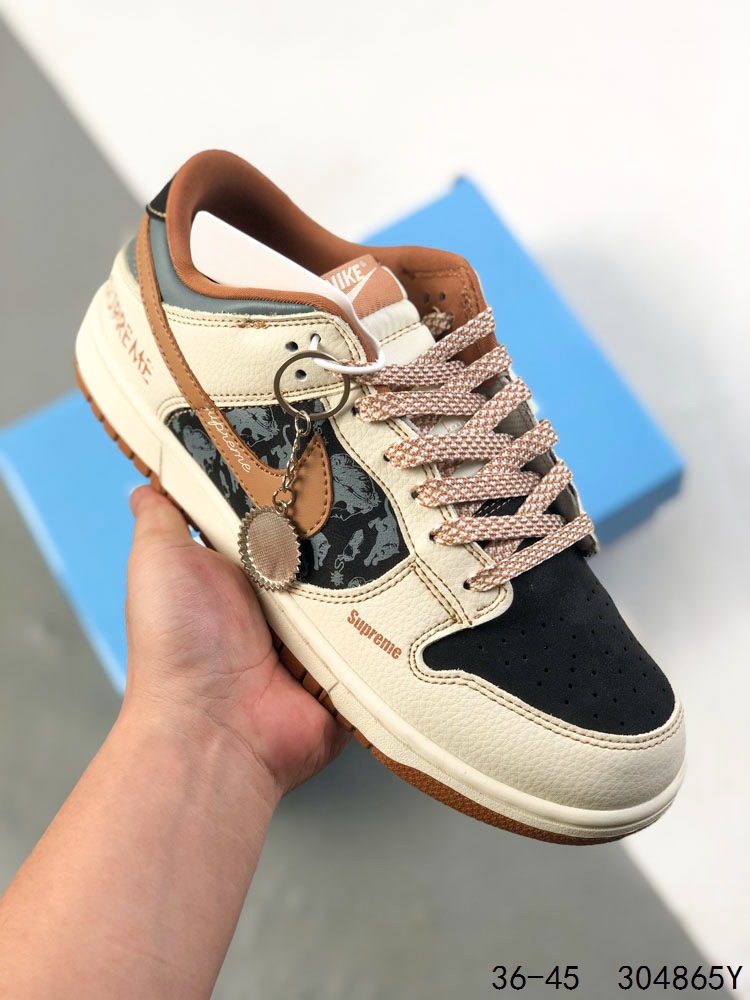 🈴️ 💰260
公司级带半码!
耐克Nike SB Dunk Low 联名 复古低帮休闲运动滑板板鞋。采用脚感柔软舒适ZoomAir气垫,有效吸收滑板等极限运动在落地时带来的冲击力,为街头运动者们提供更好的保护
ID:304865Y