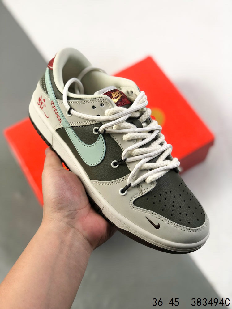 💰190
公司级带半码！
耐克Nike SB Dunk Low 联名 绑绳 复古低帮休闲运动滑板板鞋。采用脚感柔软舒适ZoomAir气垫，有效吸收滑板等极限运动在落地时带来的冲击力，为街头运动者们提供更好的保护
ID：383494C
