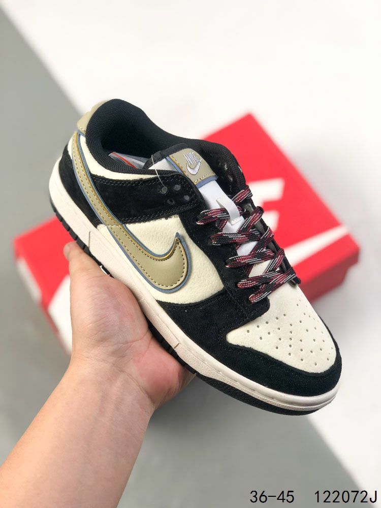 🈴️ 💰120
真标带半码！
耐克Nike SB Dunk Low 联名 复古低帮休闲运动滑板板鞋。采用脚感柔软舒适ZoomAir气垫，有效吸收滑板等极限运动在落地时带来的冲击力，为街头运动者们提供更好的保护
ID：122072J