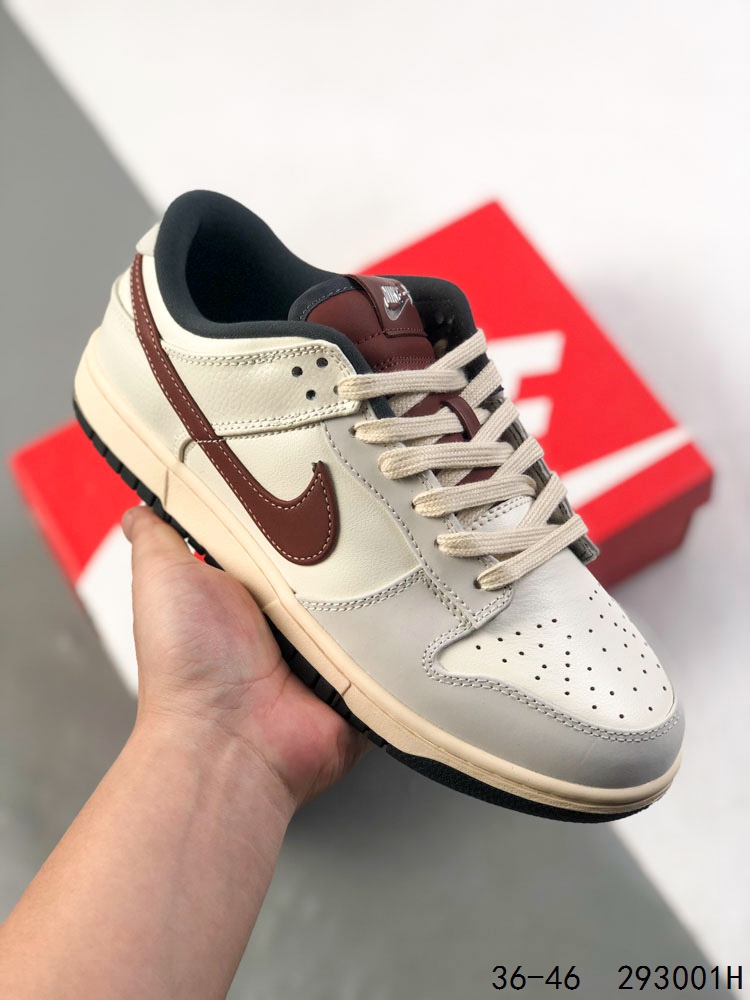 🈴️ 💰160
公司级带半码!
耐克Nike SB Dunk Low 复古低帮休闲运动滑板板鞋。采用脚感柔软舒适ZoomAir气垫,有效吸收滑板等极限运动在落地时带来的冲击力,为街头运动者们提供更好的保护
ID:293001H