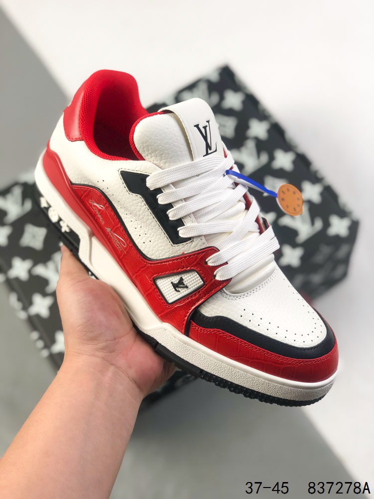 💰380
LV路易威登Louis vuitton Trail Sneaker Low 涂鸦色 休闲运动文化百搭篮球板鞋 致TPR光泽鞋底#耐弯折滴塑支持片#鞋垫嵌入超软脚感乳胶材质的篮球鞋
Size:如图所示
ID:837278A