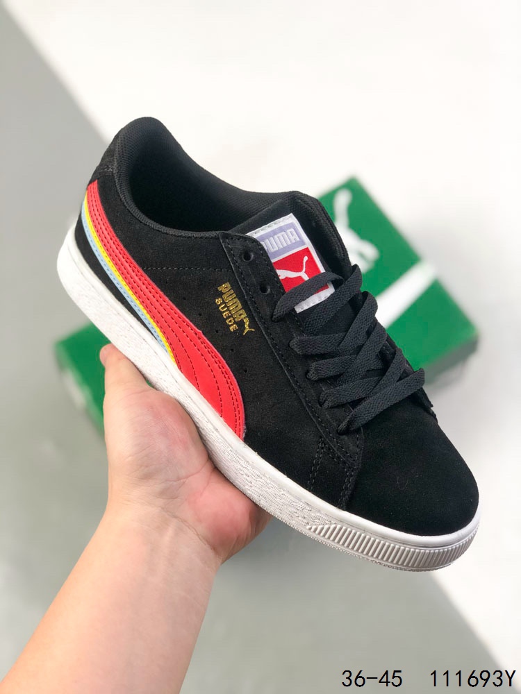 💰100
彪马Puma Suede Skate 经典复古百搭情侣休闲运动滑板板鞋
ID：111693Y