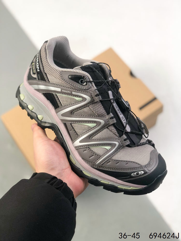 🈴️💰250
公司级带半码!
萨洛蒙 Salomon XT-6 GTX欧索莱环保去臭环型组合鞋垫,三层双层组合橡胶ACS科技全地形锯齿防滑大底 先行系列低帮城市越野机能透气休闲运动鞋
ID:694624J