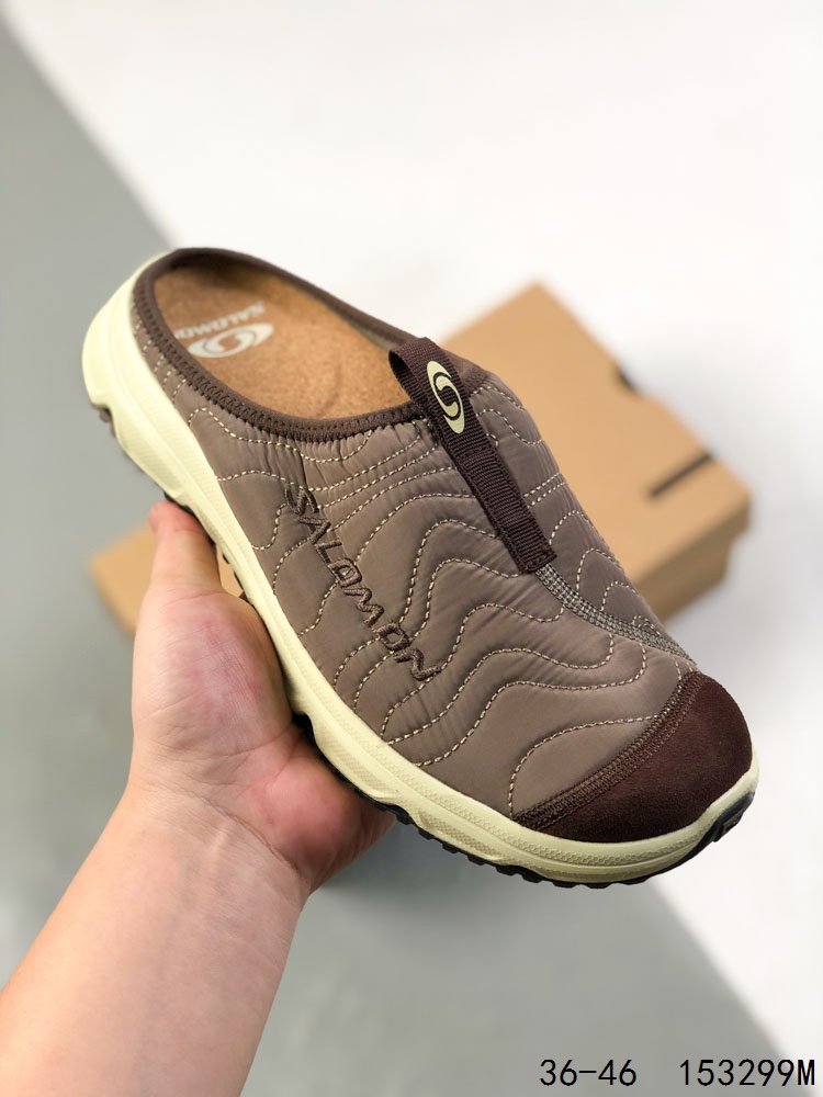 💰180 公司级✅SALOMON萨洛蒙 RX Slide 3.0 CANVAS 运动休闲 防滑包头半拖鞋 货号:474496 尺码:36 36.5 37.5 38 38.5 39 40 40.5 41 42 42.5 43 44 45 46 ID：153299M