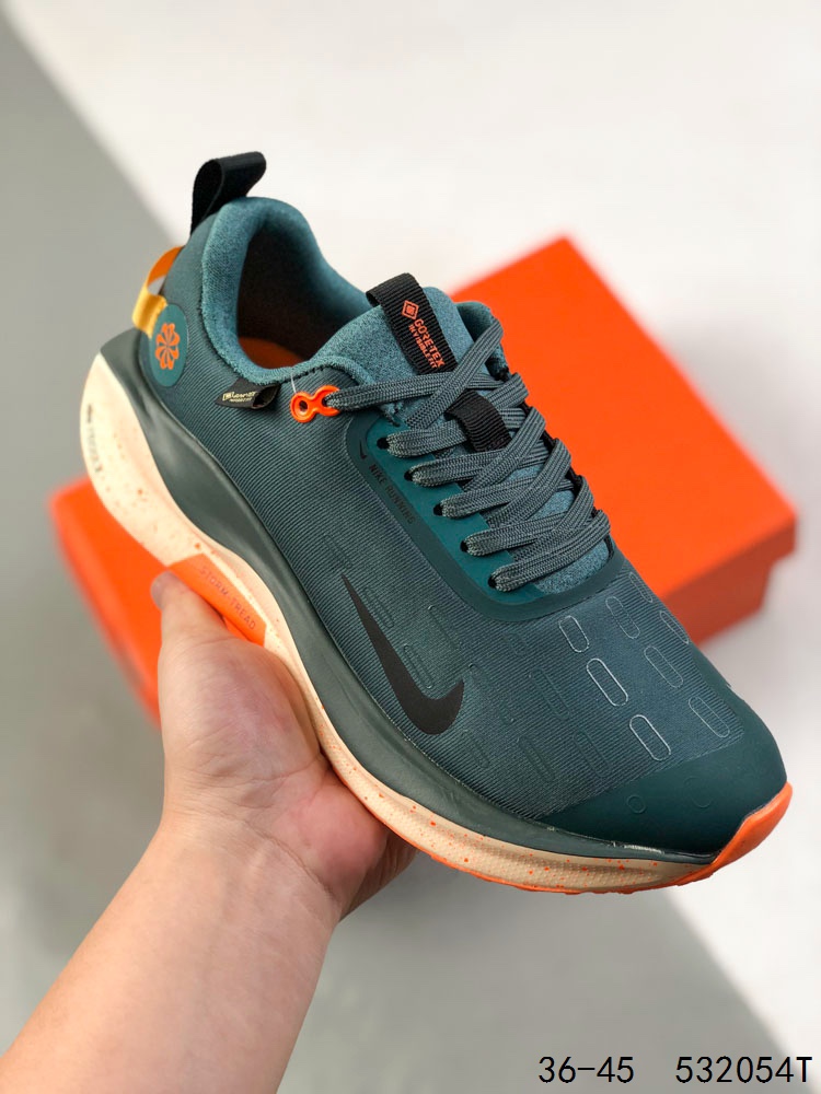 💰120
公司级✅Nike React Infinity Rn 4 GTX 耐克 马拉松机能风格运动鞋 
实拍首发#鞋款搭载柔软泡绵 在运动中为你塑就缓震脚感 设计灵感源自日常跑步者 提供稳固支撑力和非凡抓地力 缔造舒适非凡的迈步体验
官方货号:HQ0265-400
尺码:36 36.5 37.5 38 38.5 39 40 40.5 41 42 42.5 43 44 45 46
ID:532054T