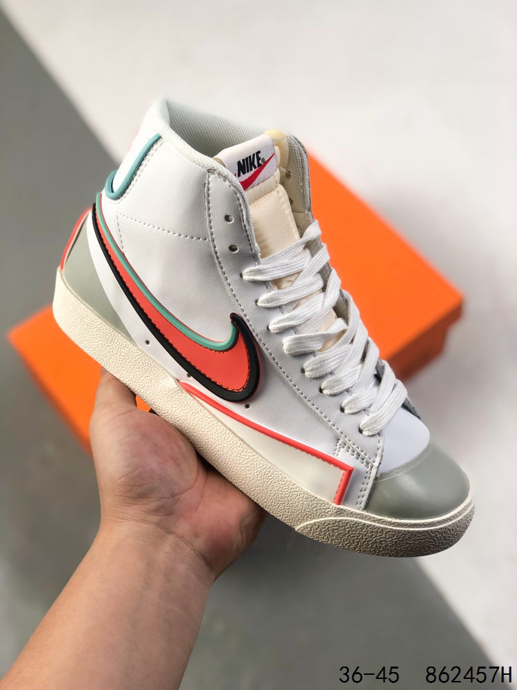 💰130
耐克 NIKE Blazer mid vintage开拓者 高帮男女子运动板鞋 厚底增高休闲鞋。采用轻盈利落设计,焕新演绎经典鞋款。该鞋款带来舒适足底体验,结合鞋侧壁加固设计,缔造舒适感受。皮革鞋面适合日常穿着,柔软非凡,硫化结构将外底与鞋面巧妙熔接,打造出众柔韧灵活性和复古风格。硬质橡胶外底融入人字形底纹,铸就非凡抓地力,彰显经典风范。加垫鞋口,一体式鞋头护条。
尺码:如图
货号:DC1746
ID:862457H