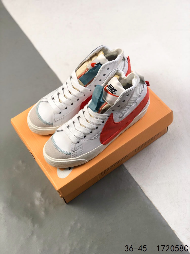 💰110
耐克 NIKE Blazer mid vintage开拓者 高帮男女子运动板鞋 厚底增高休闲鞋。采用轻盈利落设计,焕新演绎经典鞋款。该鞋款带来舒适足底体验,结合鞋侧壁加固设计,缔造舒适感受。皮革鞋面适合日常穿着,柔软非凡,硫化结构将外底与鞋面巧妙熔接,打造出众柔韧灵活性和复古风格。硬质橡胶外底融入人字形底纹,铸就非凡抓地力,彰显经典风范。加垫鞋口,一体式鞋头护条。
尺码:如图
ID:172058C