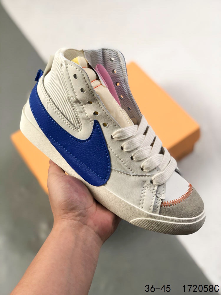 💰110
耐克 NIKE Blazer mid vintage开拓者 高帮男女子运动板鞋 厚底增高休闲鞋。采用轻盈利落设计,焕新演绎经典鞋款。该鞋款带来舒适足底体验,结合鞋侧壁加固设计,缔造舒适感受。皮革鞋面适合日常穿着,柔软非凡,硫化结构将外底与鞋面巧妙熔接,打造出众柔韧灵活性和复古风格。硬质橡胶外底融入人字形底纹,铸就非凡抓地力,彰显经典风范。加垫鞋口,一体式鞋头护条。
尺码:如图
ID:172058C