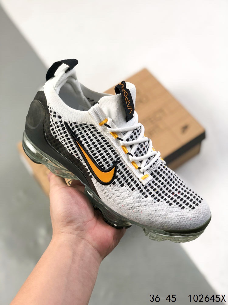 真标带半码! 耐克Nike Air Vapormax 2021 Flyknit 3 FK"Volt Grey Green Mulit-Color"VM2021飞织全掌大气垫百搭休闲运动慢跑鞋,FlyEase穿脱系统,颠覆创新,Nike秉承一贯环保理念, 造型上也令鞋款更具特色.鞋底气垫也与前几代有所不同,以交叉的气垫管道代替之前的分掌设计,气垫覆盖面积更大.科技配置全面升级,令这款高人气鞋型更加值得期待 ID:102645X