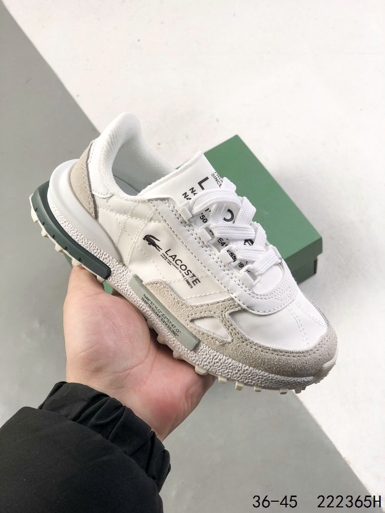 💰135
萌娃童鞋!!!公司级✅LACOSTE法国鳄鱼 织物 时尚拼色 低帮 生活休闲鞋
LACOSTE风格源于体育运动的优雅风范
既可以在球场上穿着 也适合日常生活的优雅服装—源自体育运动的优雅风范 绝对现代的时尚形象 LACOSTE为时尚风格与舒适之感而不断创新
尺码:如图
ID:222365H