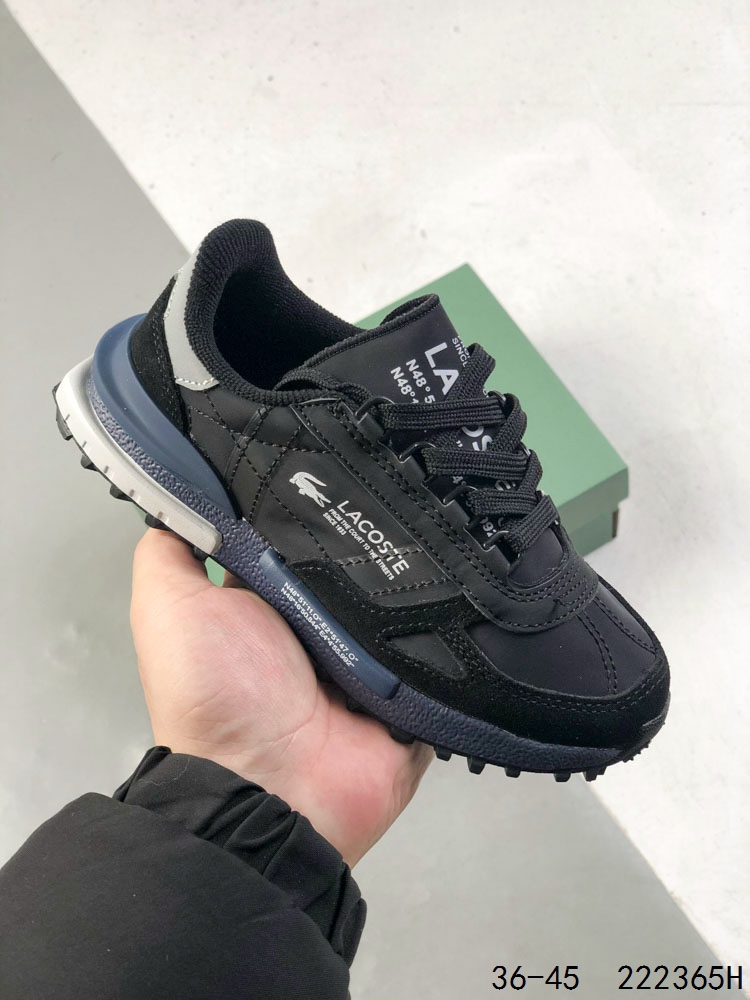 🈴️2⃣️ 💰135
萌娃童鞋!!!公司级✅LACOSTE法国鳄鱼 织物 时尚拼色 低帮 生活休闲鞋
LACOSTE风格源于体育运动的优雅风范
既可以在球场上穿着 也适合日常生活的优雅服装—源自体育运动的优雅风范 绝对现代的时尚形象 LACOSTE为时尚风格与舒适之感而不断创新
尺码:如图
ID:222365H