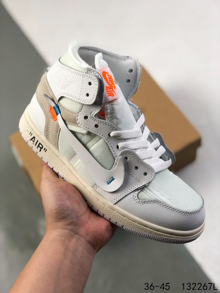 💰130  
Air Jordan 1 x Off-White " The ten Chicago" OW联名AJ1乔1 芝加哥 高帮文化篮球鞋 AA3834-101 国内头部一线大厂OG出品 原鞋开发 鞋面网纱、后跟港宝等大部分材料 均采购来自原厂  针车孔深度 间距 侧边外露海绵 极致还原 所有模具原鞋拆解开发 打造市售最强版本  复刻程度评估 与原鞋匹配高达 95%以上 高端零售外贸专供品质
ID：132267L