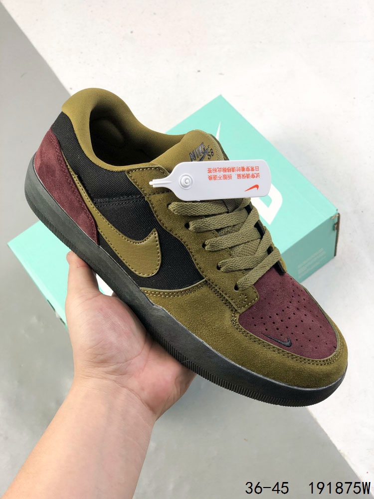 💰110
真标带半码！
耐克Nike SB Force 58款 是一款将前沿创新带入街头的单品，它具有硫化杯底，具有出色的耐用性和灵活性。使用帆布和绒面革，在饰面上放置通风口，它自始至终都融入了传统篮球风格，此次配色迎入，小闪电和芝加哥的风格，重新打造鞋款
ID:191875W