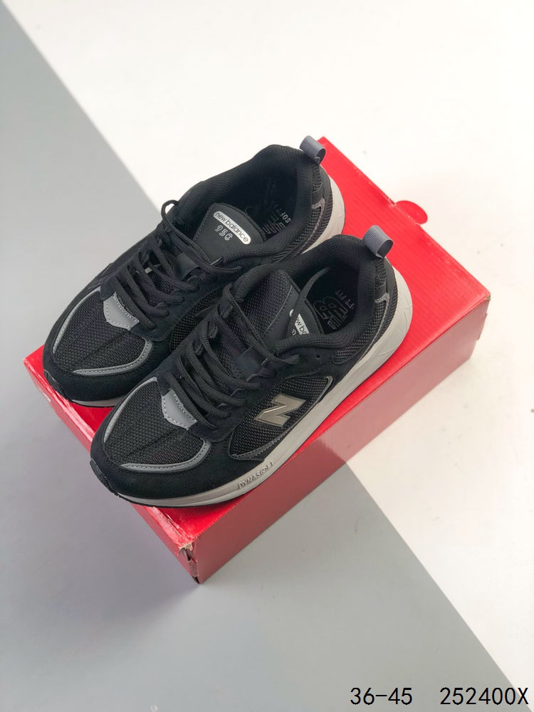 新百伦New UA950CC1 NB950系列复古老爹风 男女休闲鞋情侣百搭慢跑鞋运动男鞋女鞋 采用拼接网眼织物鞋面 后跟搭载外露缓震胶 货号:UA950CC1 ID:252400X