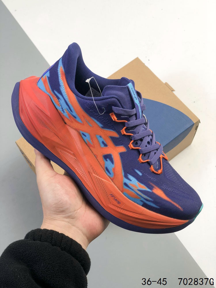 公司级真标带半码! ASICS亚瑟士Asicssuperblast 3.0复古潮流 户外休闲运动跑步鞋 ID:702837G