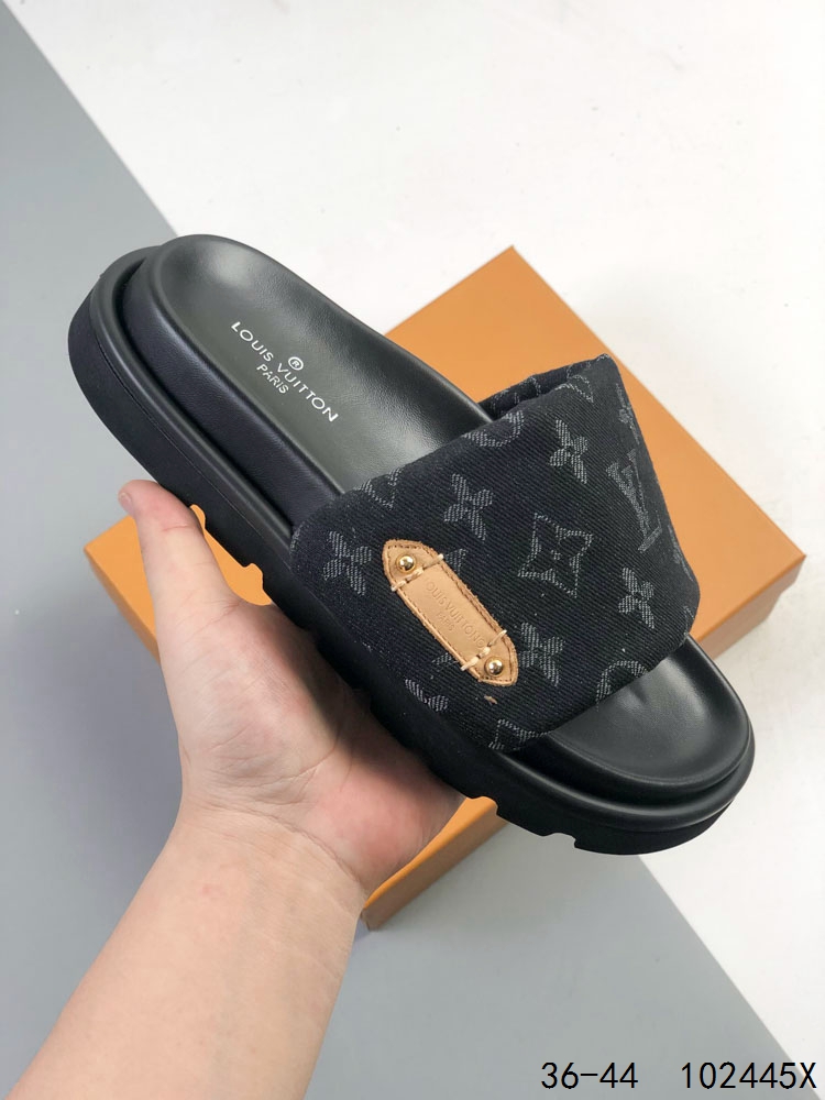 Louis Vuitton 路易威登 LV 古驰 GUCCI 夏季经典休闲拖鞋 ID:102445X