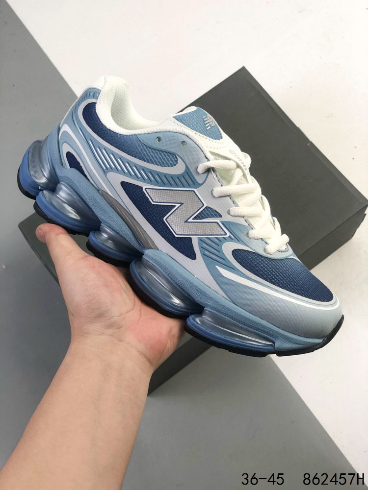 New Balance 新百伦 M2000系列 时尚百搭 织物人造革猪皮减震防滑耐磨低帮跑步鞋 货号:U2000DB ID:862457H