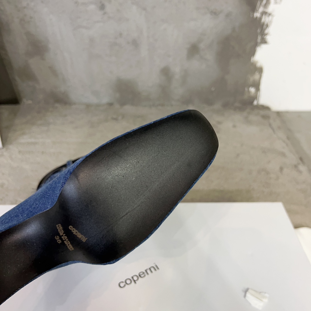 Stylish Coperni 23SS Horn Boots: Unique Design with Imported Calves and Water-washed Jeans - 图片 8