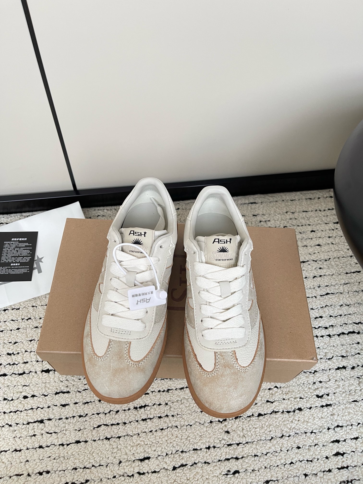 ASH Ace 2024s: Stylish White Sneakers with Comfortable Design and Premium Materials
