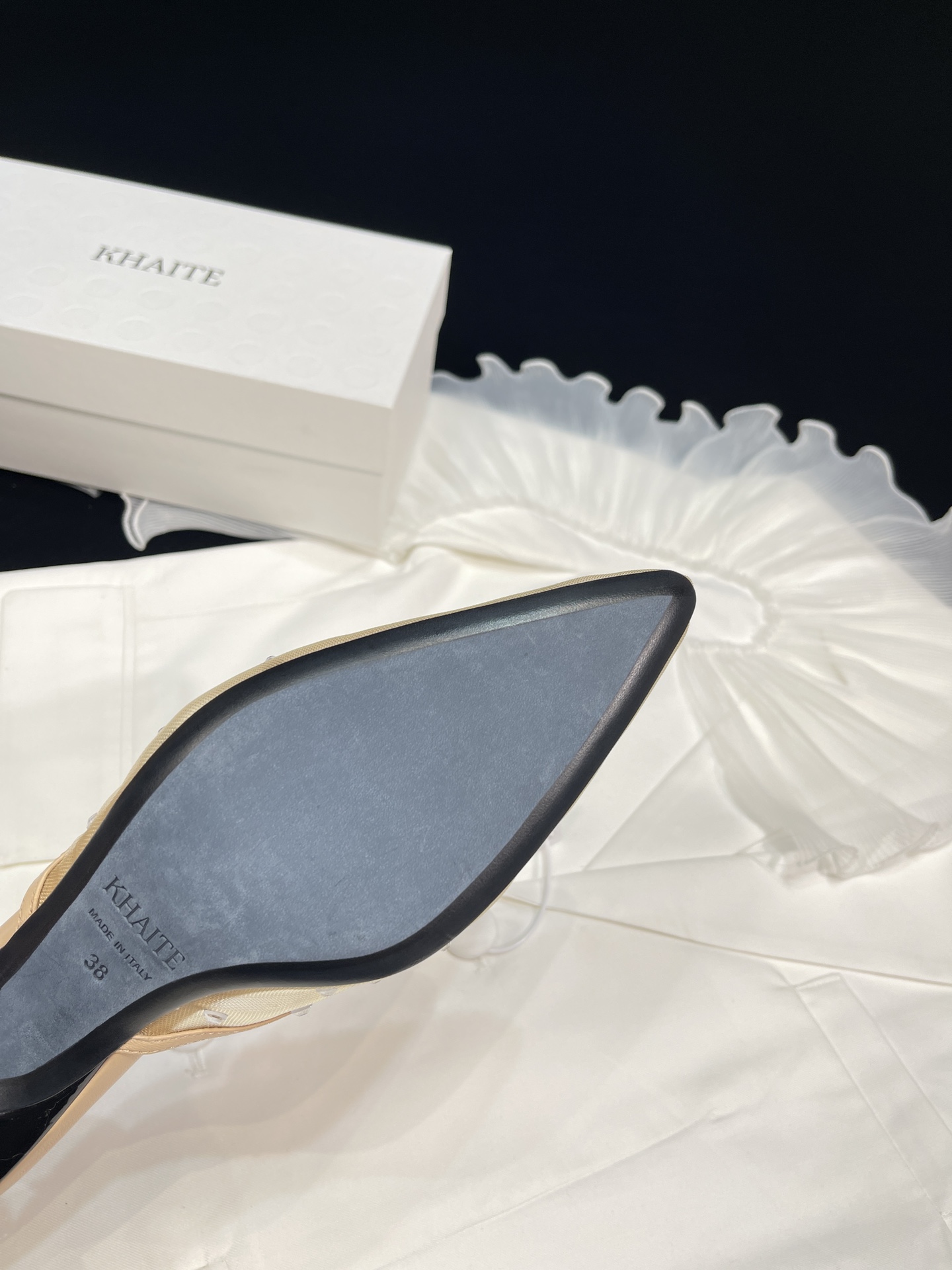 672 Khaite 24SS New Collection: Elegant Summer Shoes with Diamond Detail - 图片 8