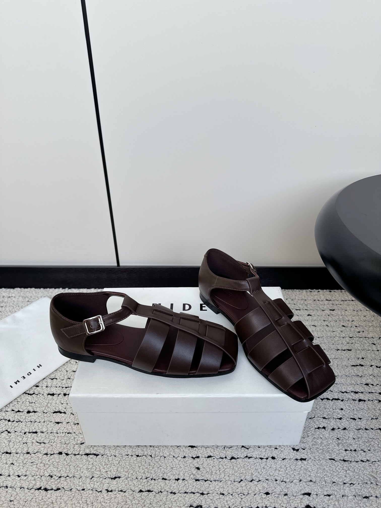 High-end HIDEMI24S Roman Sandals: Imported Deer Skin, Italian Cowhide Soles - 图片 2