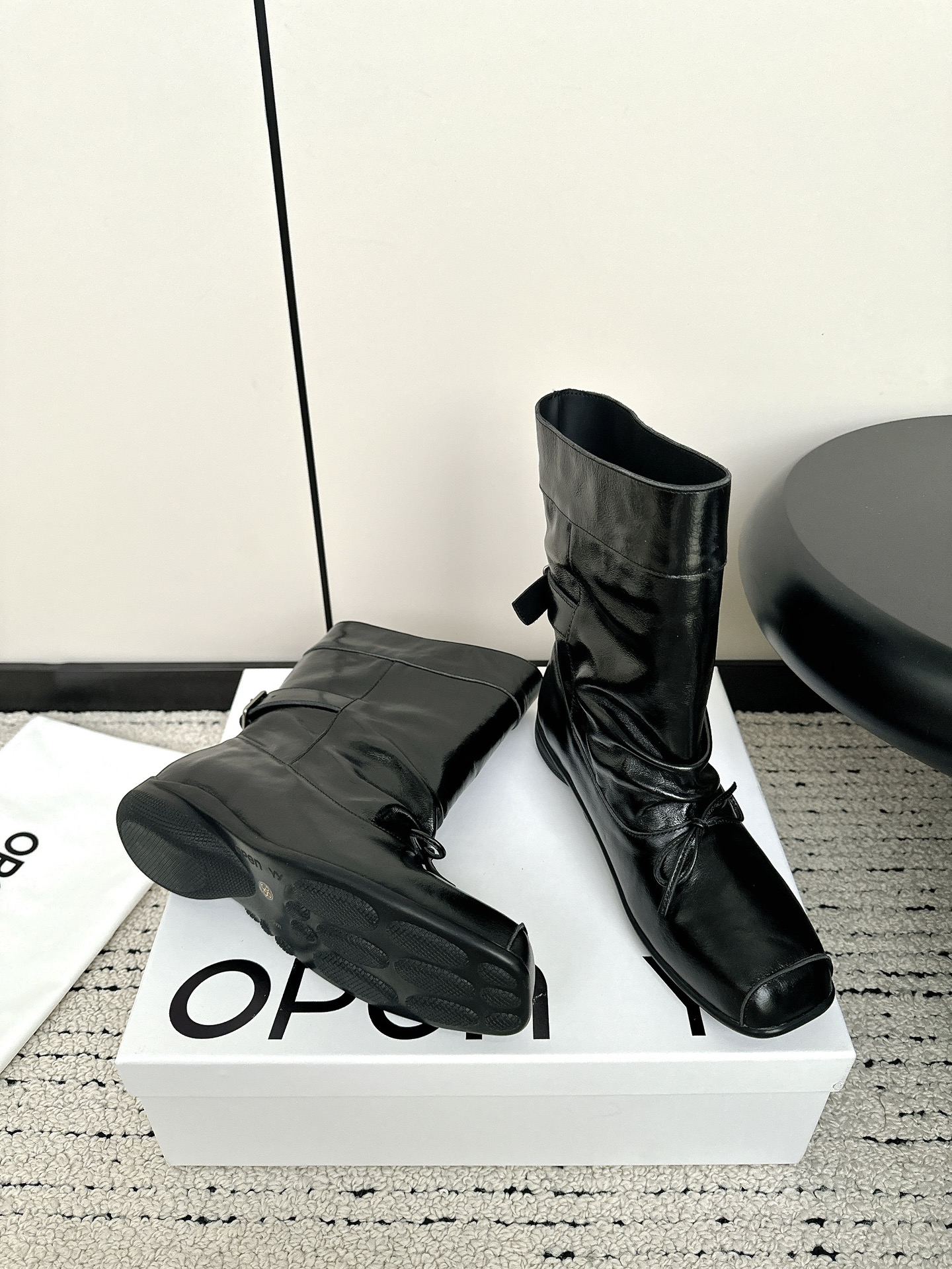 Korean Designer Ballet Boots: Soft, Stylish Shoes for Fall and Winter - 图片 2