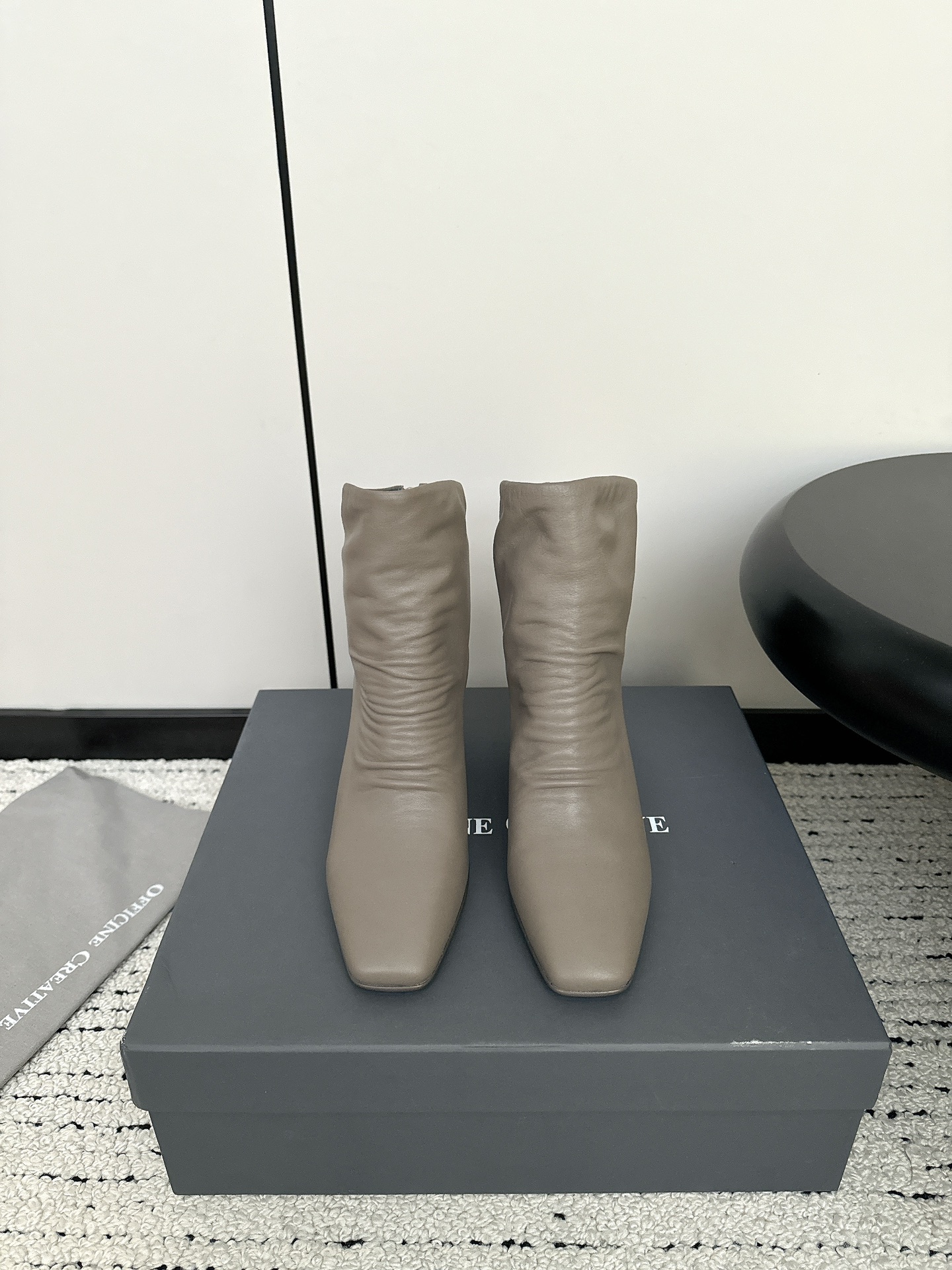 Officine Creative Winter Hand-Made Short Boots: Stylish Retrograde Leather Footwear