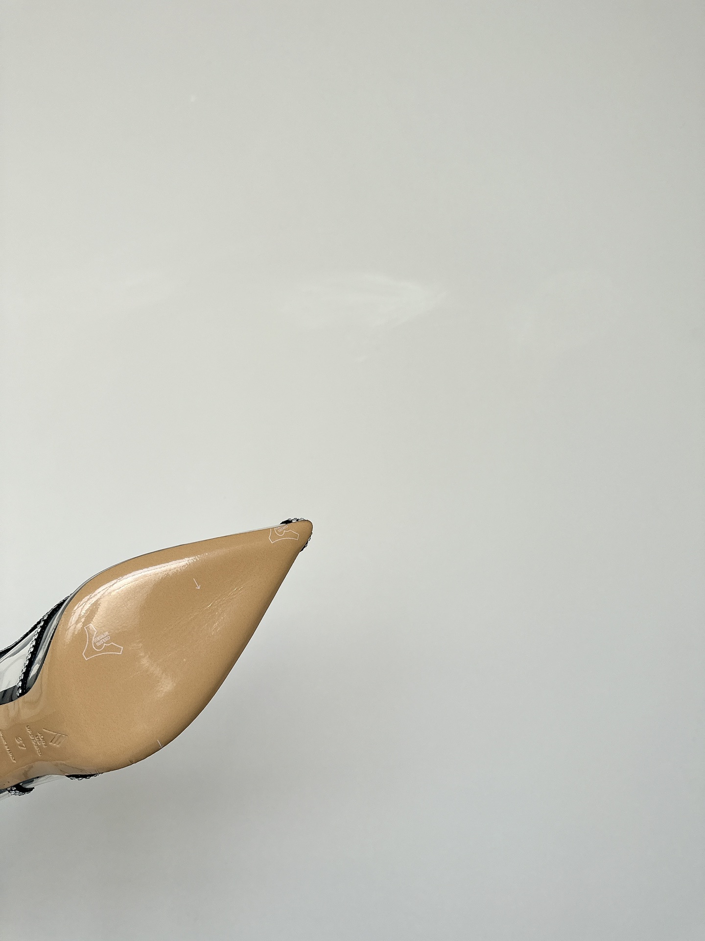 The Attico Fall 24 New Transparent Drill High Heels from Italy - 图片 9