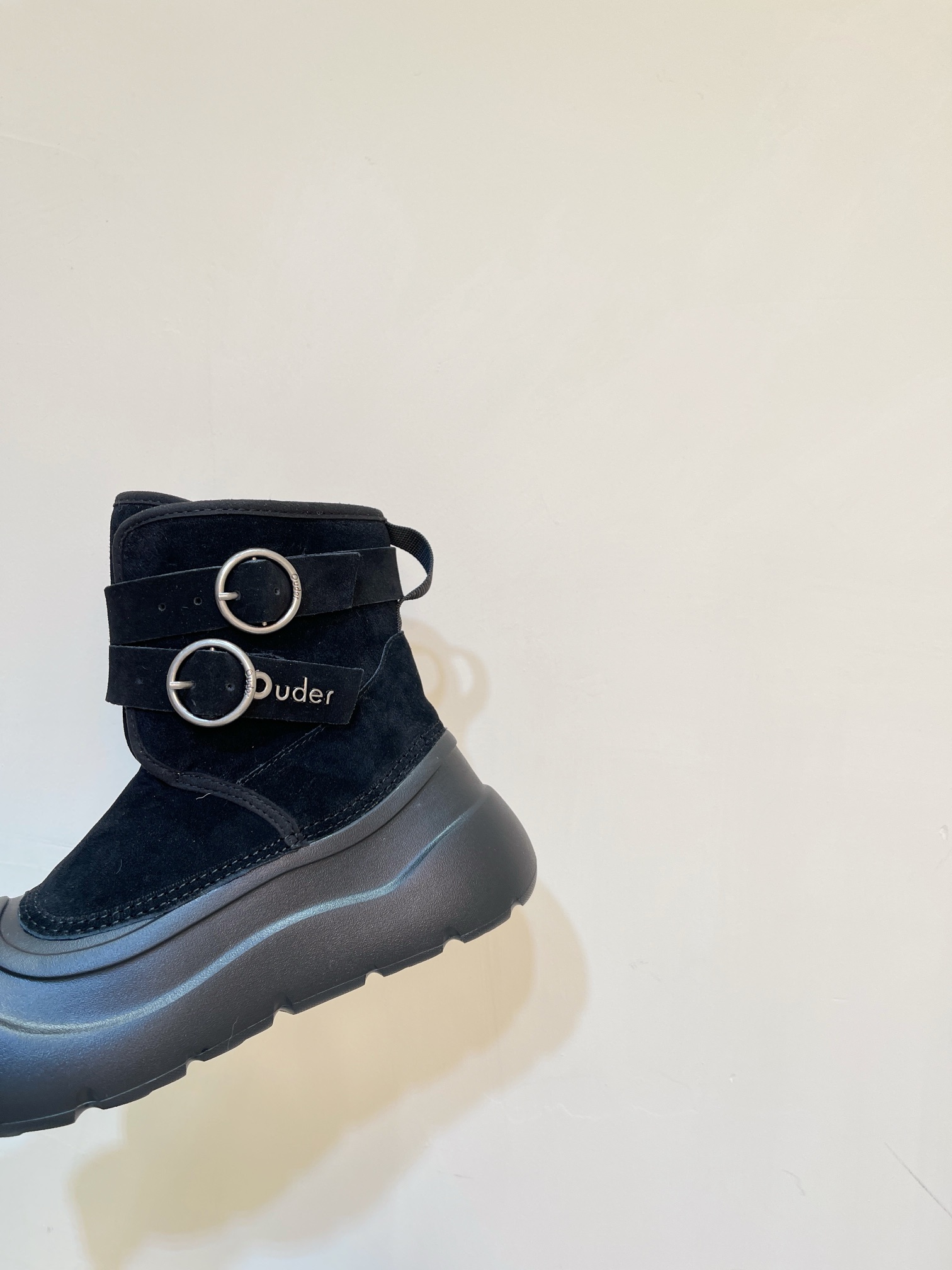 Ouder Snow New Fall Shoes: Cow Velvet Design with Wool Interior, EPU Bubble Soles. - 图片 7