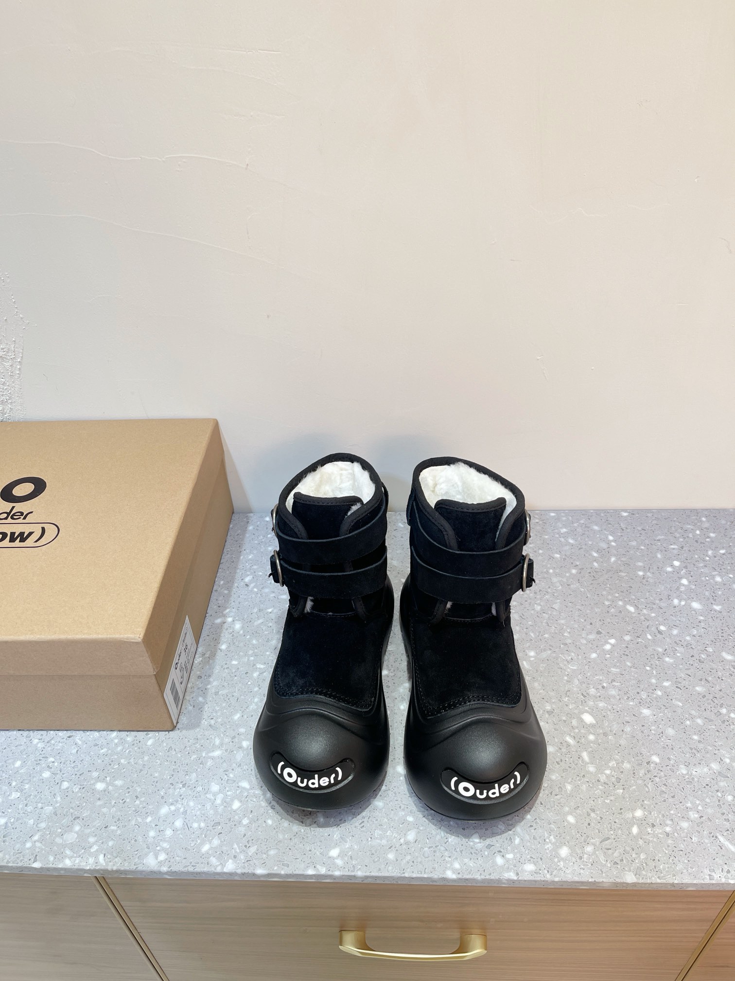 Ouder Snow New Fall Shoes: Cow Velvet Design with Wool Interior, EPU Bubble Soles. - 图片 9