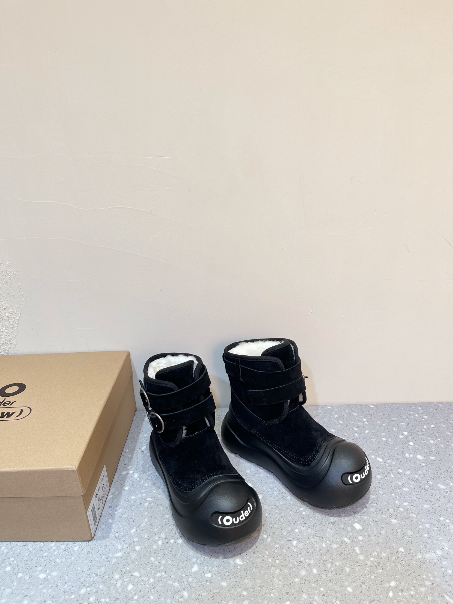 Ouder Snow New Fall Shoes: Cow Velvet Design with Wool Interior, EPU Bubble Soles. - 图片 3