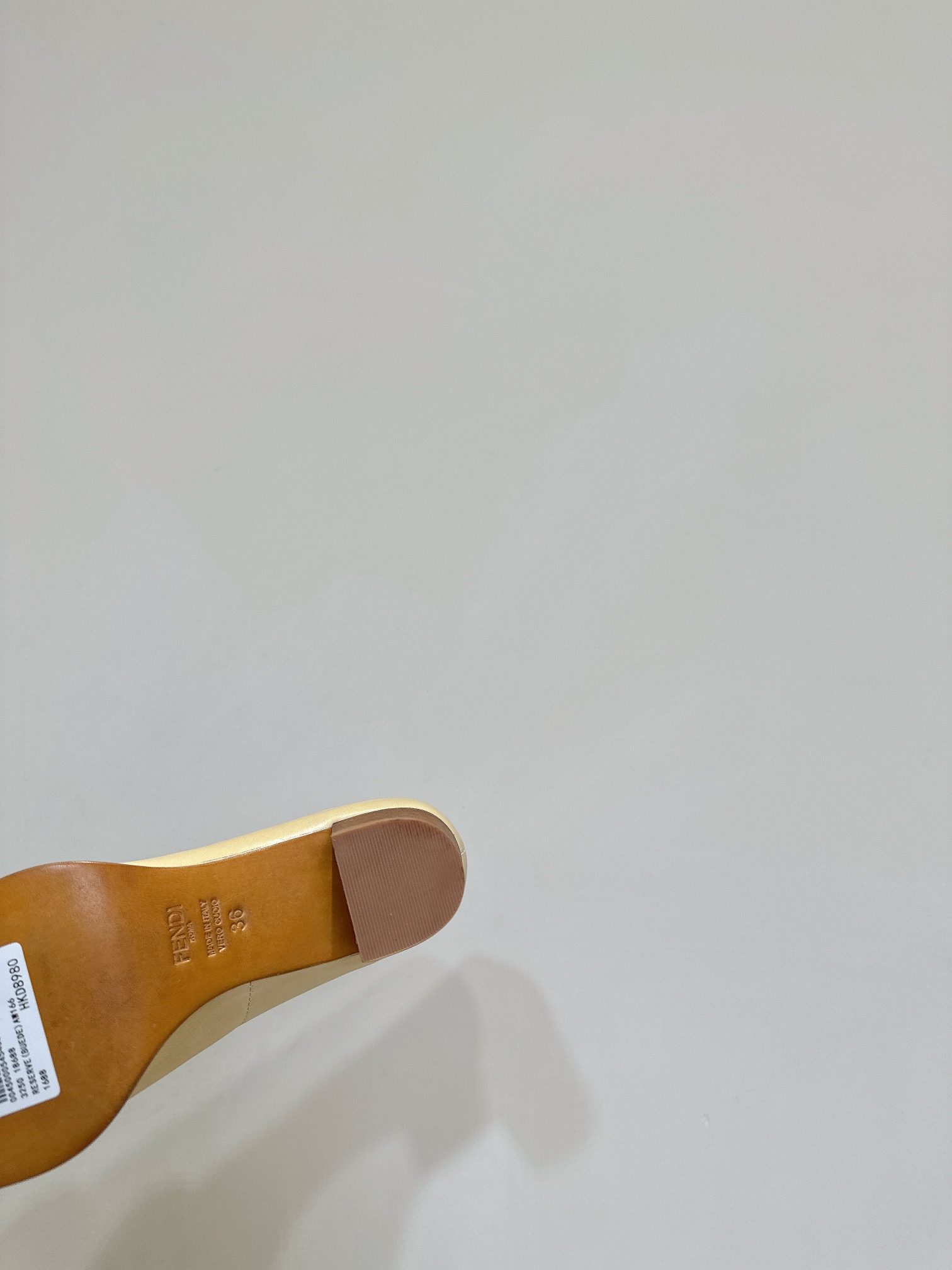 New FENDI 24SS Shoes: Custom Cattle and Sheep Skin, 5cm Height. - 图片 9